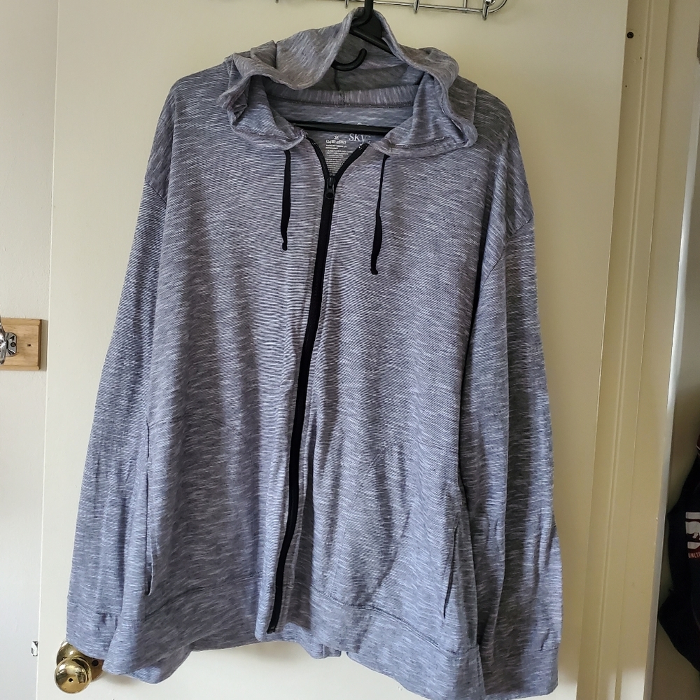 Hooded Zip Up Lightweight Jacket